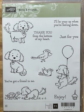 🍒 Stampin’Up! 🍒 “Bella & Friends” Stamp set.
